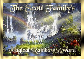 Scott Family Magical Rainbow Award